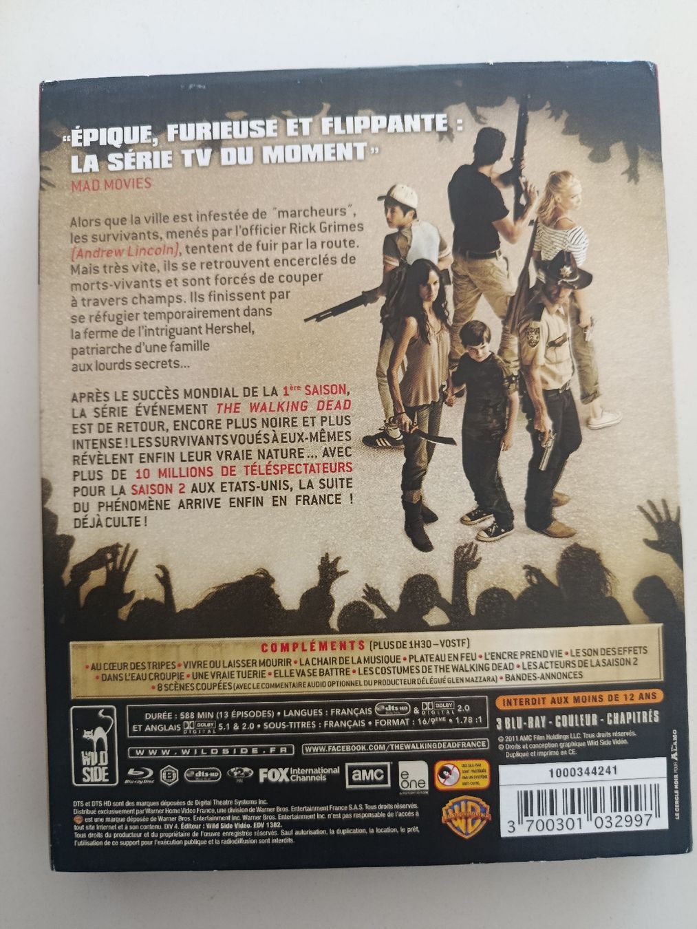Alle DVDs: The Walking Dead Saison 2 Intégrale Blu-ray FR – Gebraucht aus Gingins von Demonseed 1