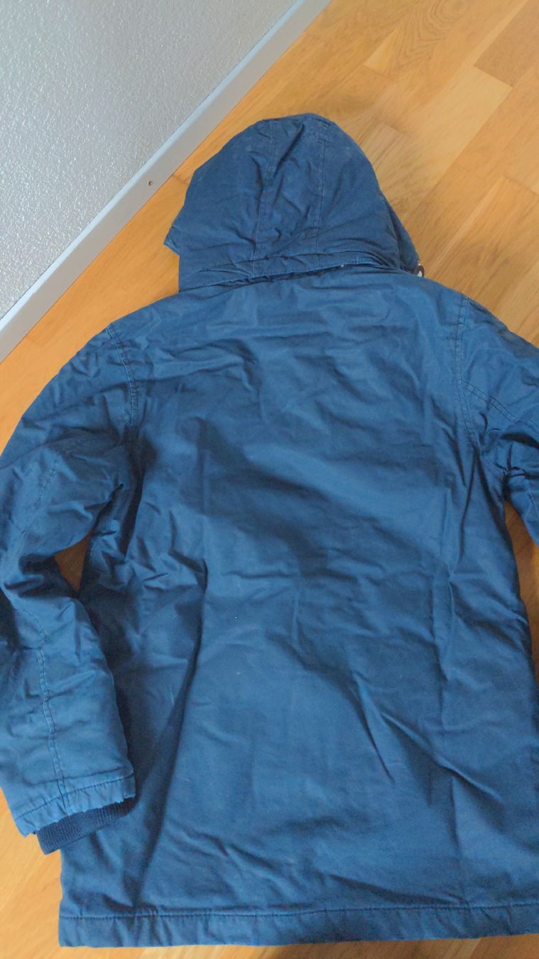 Jacken & Mäntel: Winterjacke Blau H&M Gr.152 – Gebraucht aus Sutz von Rawypp 4