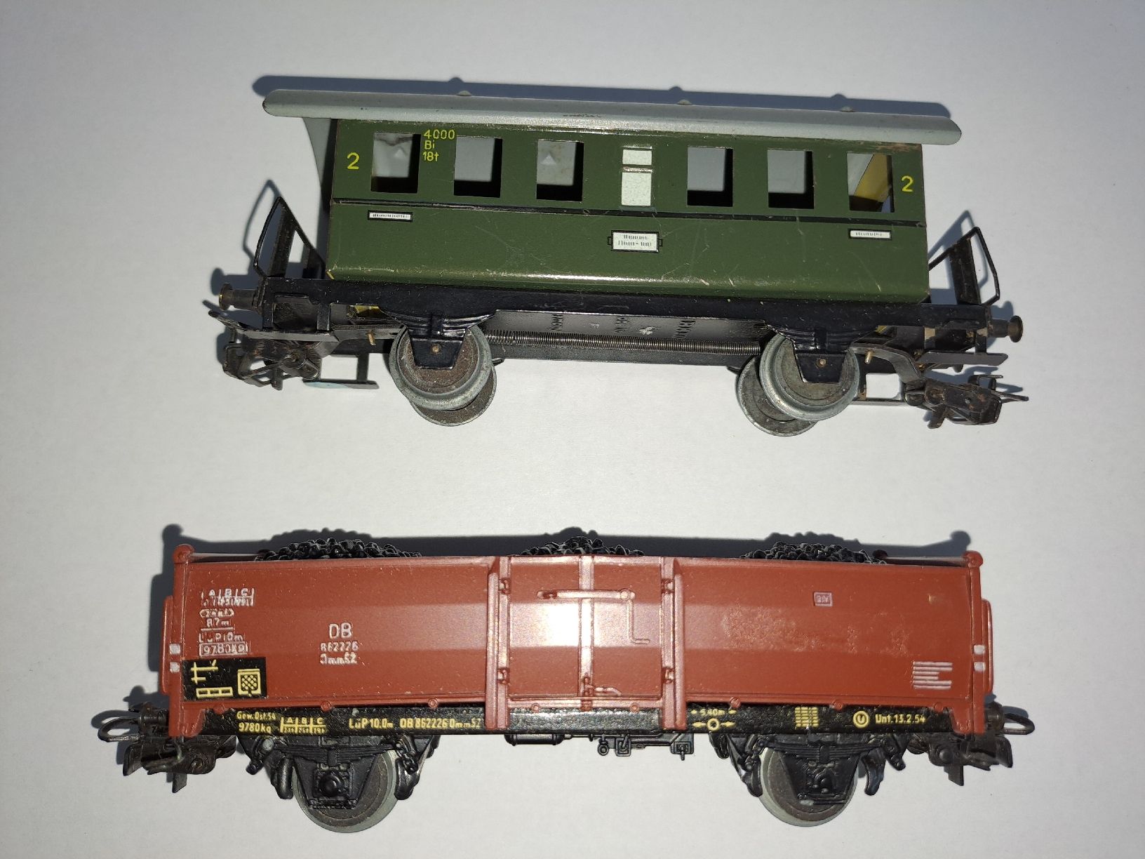 Märklin Modellini di ferrovie: 3 Wagen von Märklin – Usato da Umiken venduto da Rider56 2