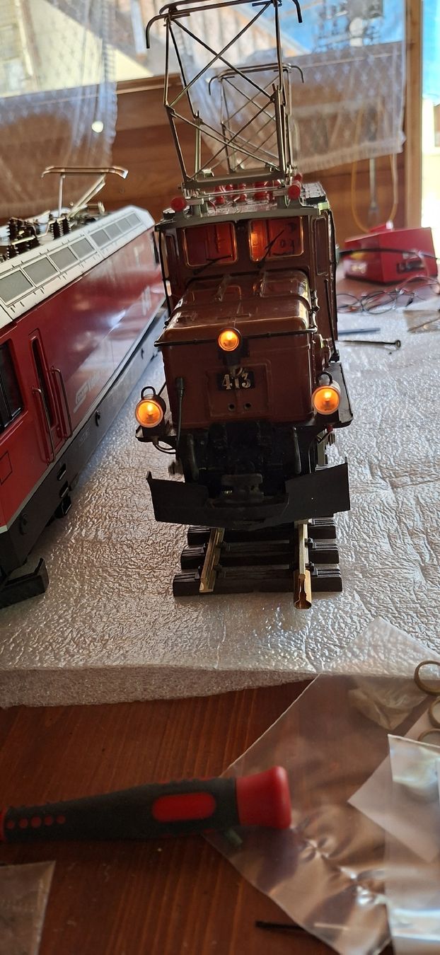 LGB Modellini di ferrovie: LGB RhB Ge 6/6 Kroki – Usato da Münsingen venduto da wd65 3