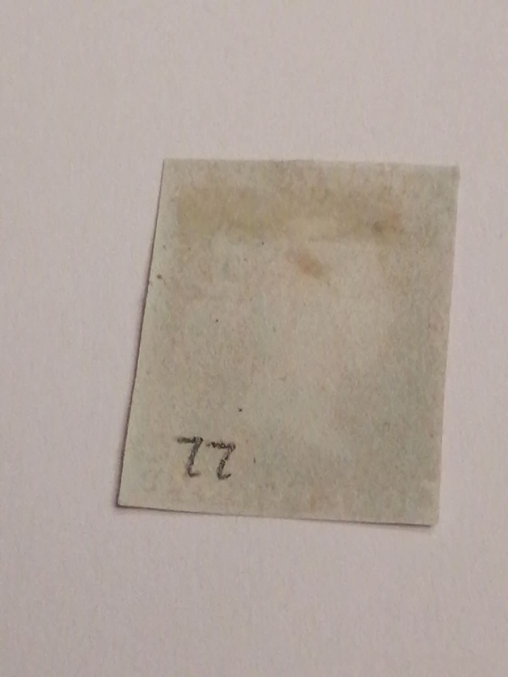 Alle Briefmarken: One Penny Red 1841, Platte 22 – Gebraucht aus Happerswil von tschergi 1