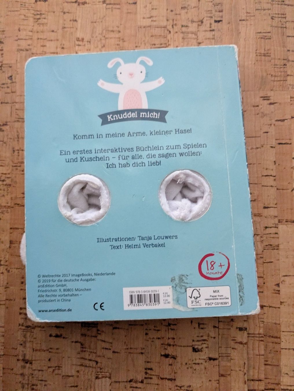 Libri: Kinderbuch "Knuddel mich" Ars Edition Kaninchen gebraucht – Usato da Safenwil venduto da Ayleen03 1