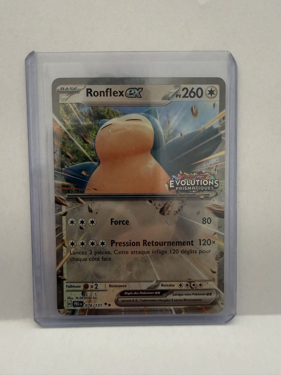 Carte Pokémon Ronflex EX Tampon (Logo extension) (Neuf (Voir ...