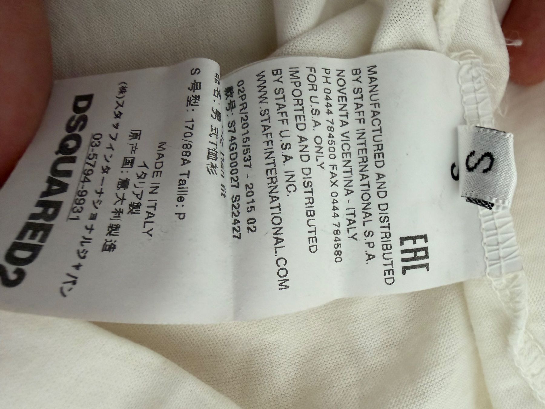 Dsquared2 T-shirt: T-Shirt Dsquared – Usato da Oftringen venduto da bbb86 2