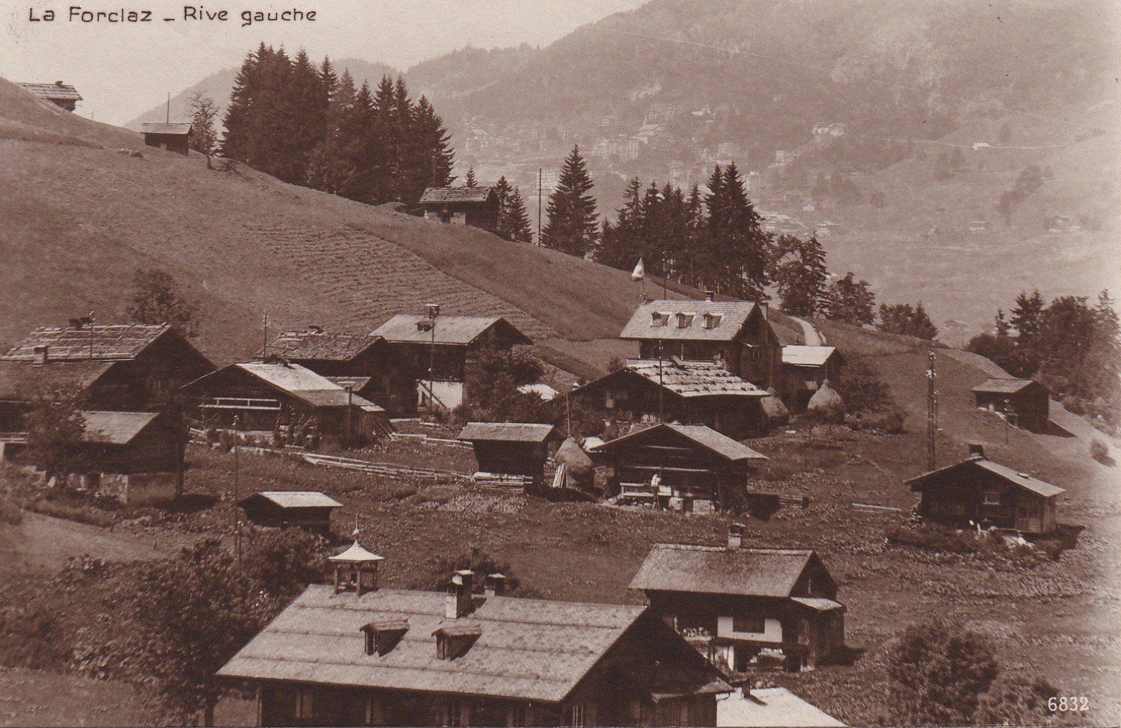 Cartoline postali: AK - La Forclaz - gel. 24.8.1931 – Usato da Fribourg venduto da schnalla92