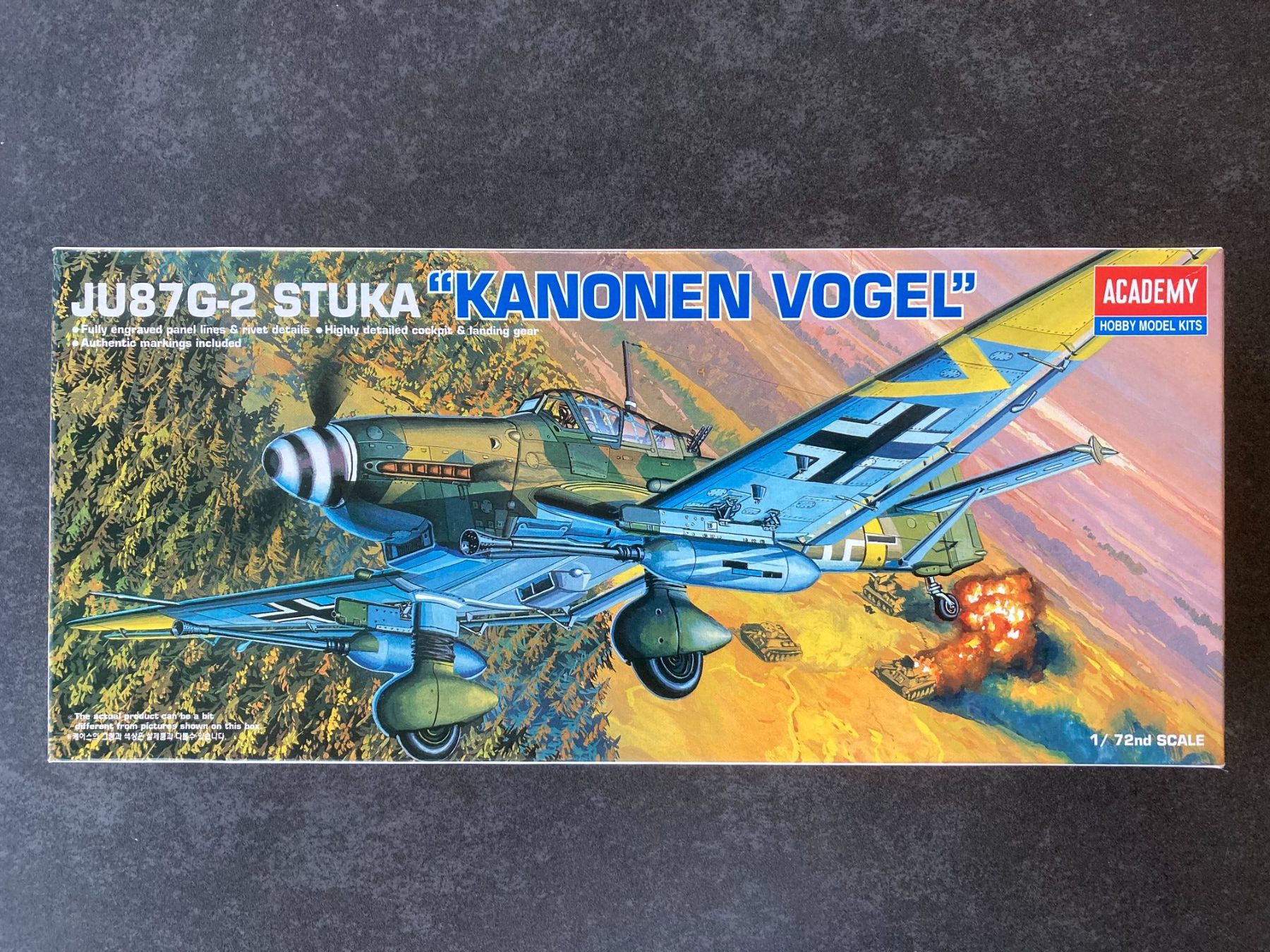 Kit di modellismo & Modellini statici: Academy Ju87G-2 Stuka Kanonenvogel – Nuovo e nell'imballaggio originale da Höri venduto da Treblink