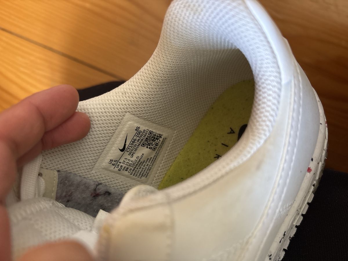 Nike Scarpe da uomo: Nike air force 1 low crater – Usato da La Chaux-de-Fonds venduto da _saraa23 1