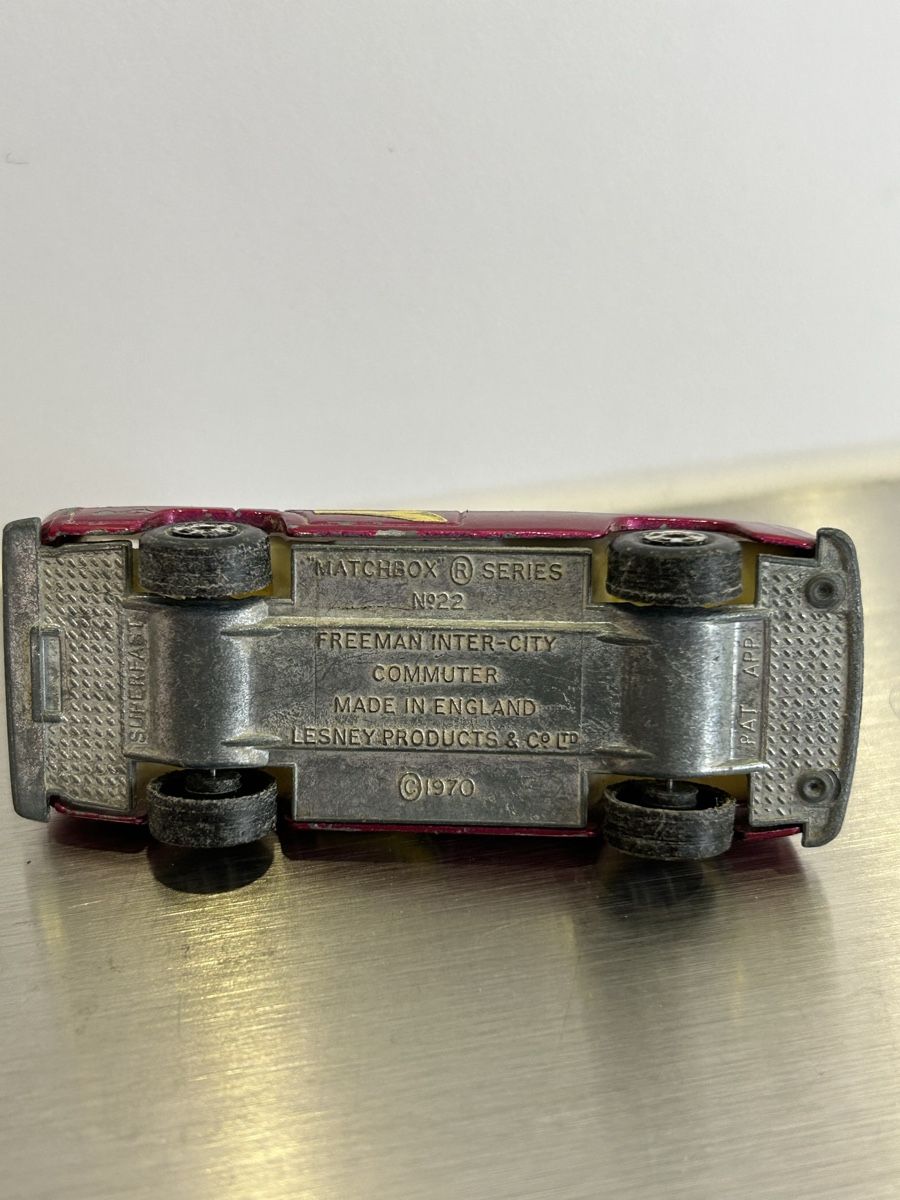 Matchbox Modellini d'auto: Matchbox Auto Lesney Superfast 22 Freeman Intercity – Usato da Bern venduto da spraydose 5