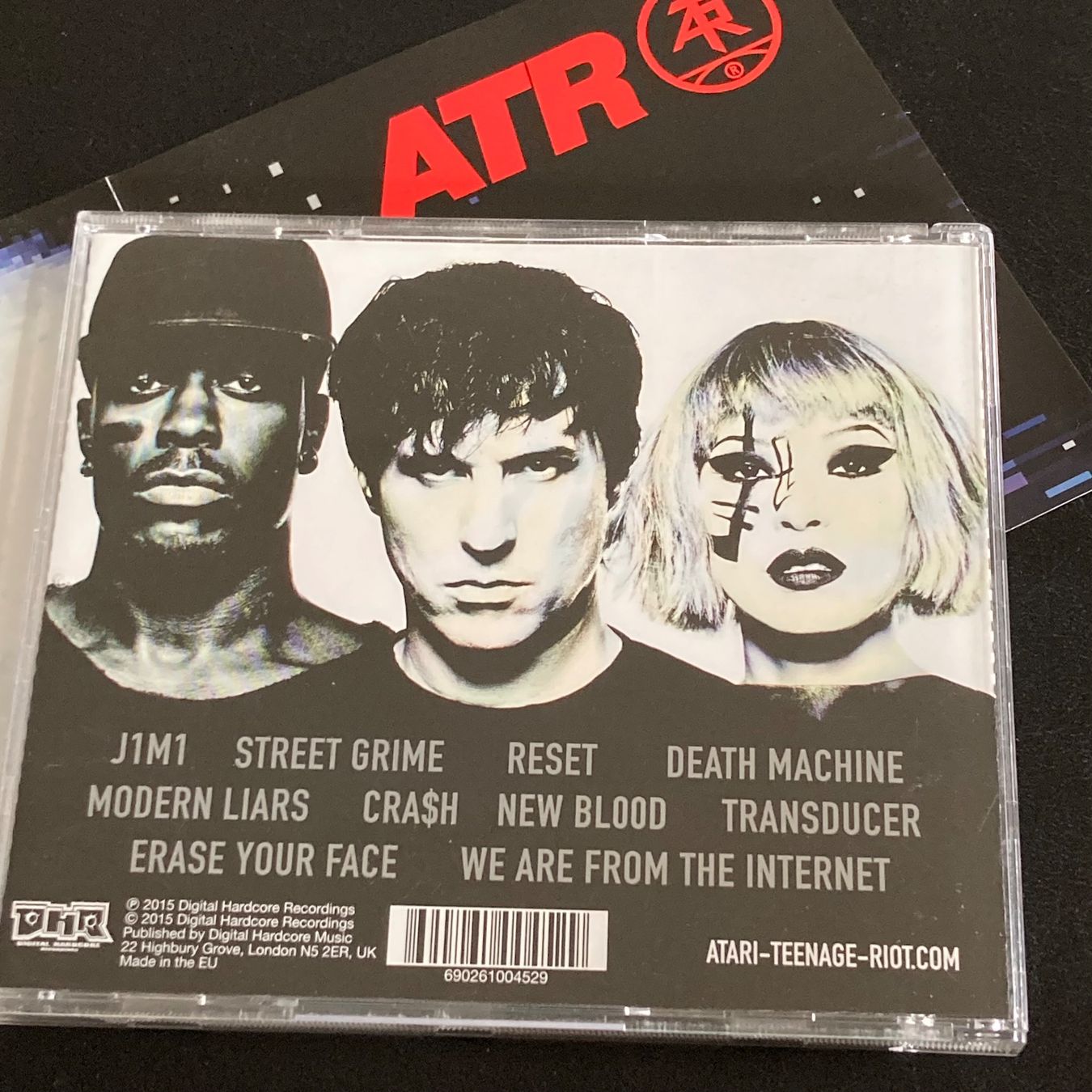 CD: Atari Teenage Riot - Reset | Electropunk, Industrial – Usato da Bern venduto da Ntsamina 1