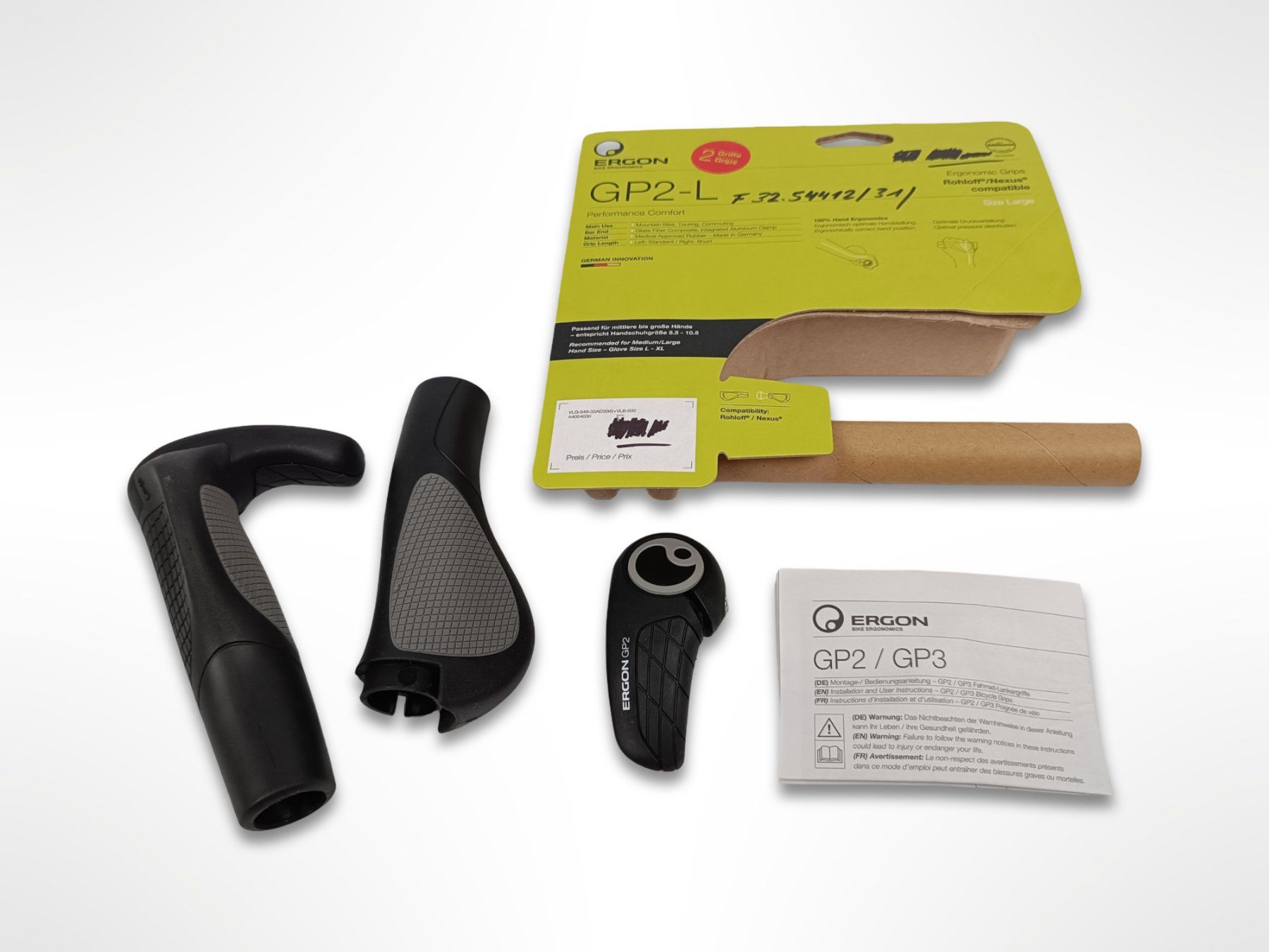 Ergon Pezzi di ricambio: ERGON Velogriff GP2-L Nexus/Rohloff – Nuovo (secondo la descrizione) da Suhr venduto da Restwert_Suhr