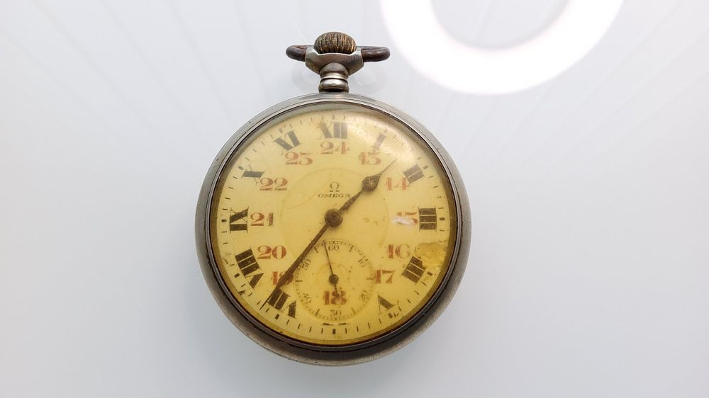 Montre De Poche Waltham Vanguard 1919 - Grade Chemin De Fer - Indicateur De Vent (occasion)