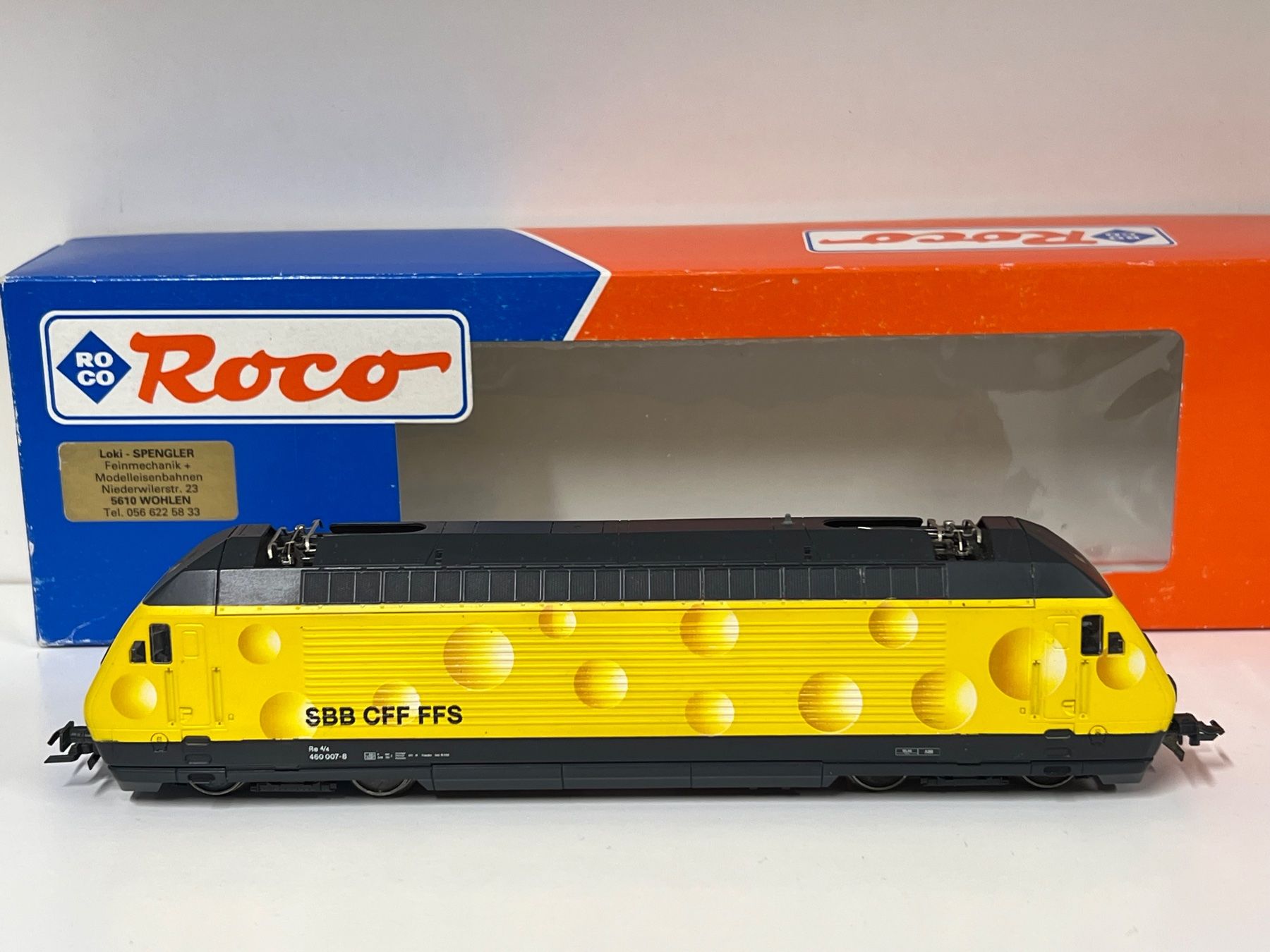 Roco Modellini di ferrovie: Staiber  CHÄS Lok  RE 460 AC H0 Digital – Usato da Geroldswil venduto da TopTrain54 2
