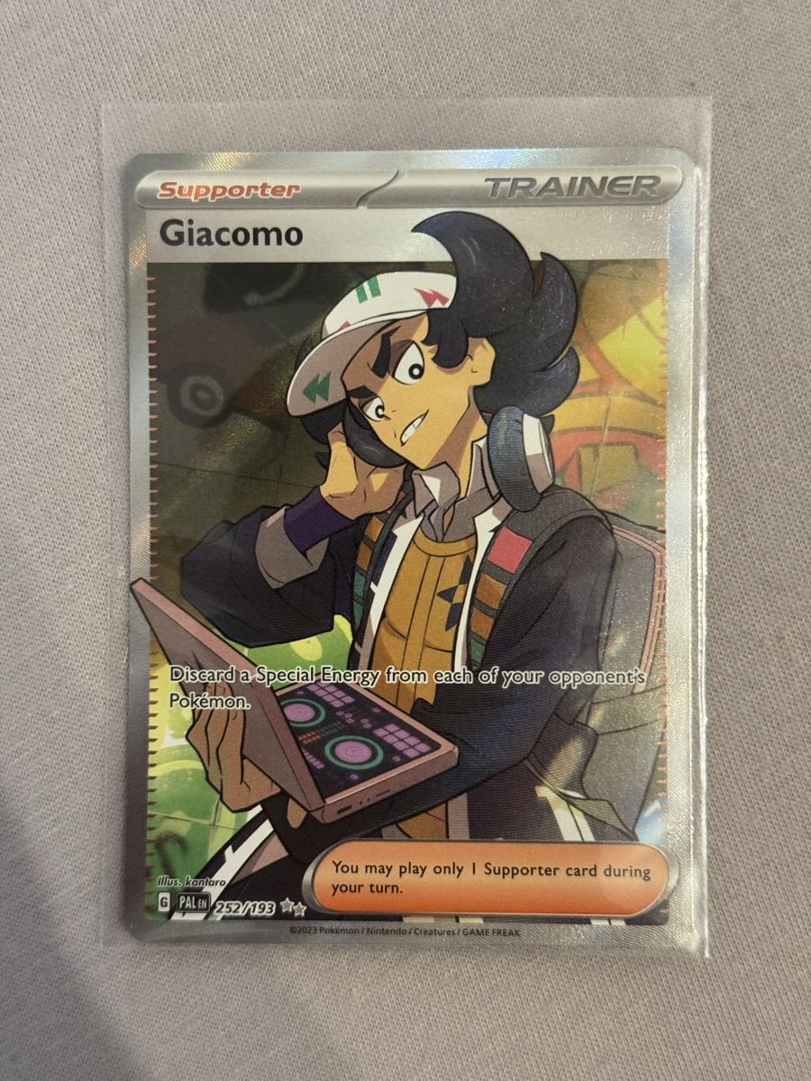 Pokémon Carte collezionabili: Pokémon Giacomo 252/193 Paldea Evolved – Nuovo (secondo la descrizione) da St. Gallen venduto da Xbylucas