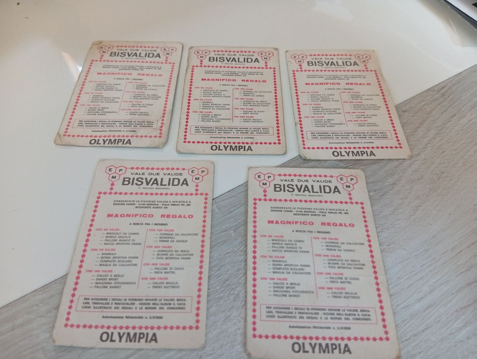 Panini Carte collezionabili: figurine PANINI editore - OLIMPIA 1896-1972 usate – Usato da Vezio venduto da 41181 1