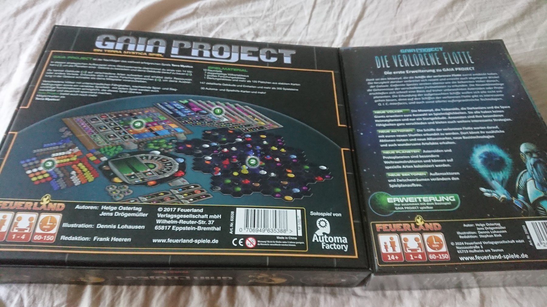 Giochi: Gaia Project mit Erweiterung (Deutsch) – Usato da Bern venduto da te3012 1