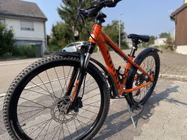 Kinderrad Ghost Kato orange 24“ Schutzblechen guter Zustand