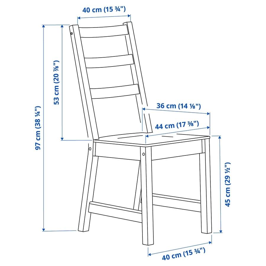 Ikea Sedie: 2 Stühle NORDVIKEN von IKEA – Usato da Zürich venduto da the_k8dc 4