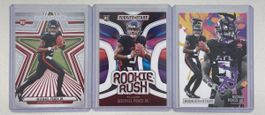 NFL MICHAEL PENIX JR. 3 RC CARDS LOT FROM ROOKIES AND STARS 