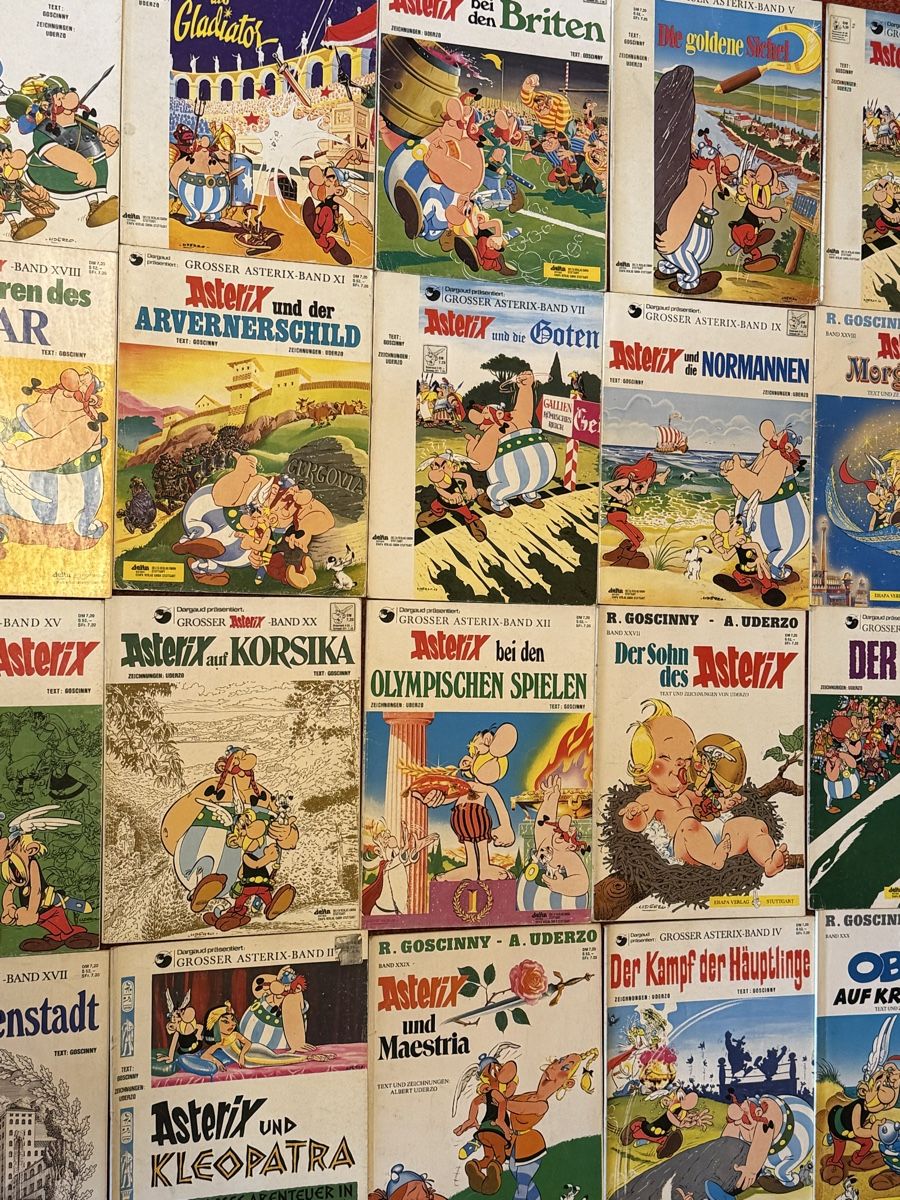 Fumetti: Asterix Comic Sammlung 20 Bände Grosser Asterix Hefte – Usato da Zürich venduto da Schubi001 1