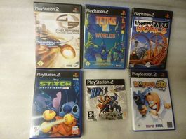6x MIX Game PS2 - Playstation 2