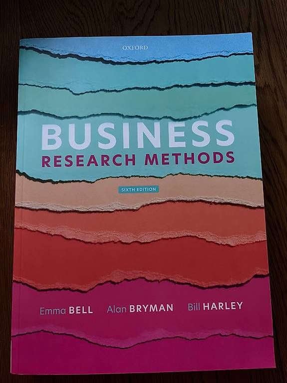 Livres: Business Research Methods – D'occasion à Killwangen par nat_85bb
