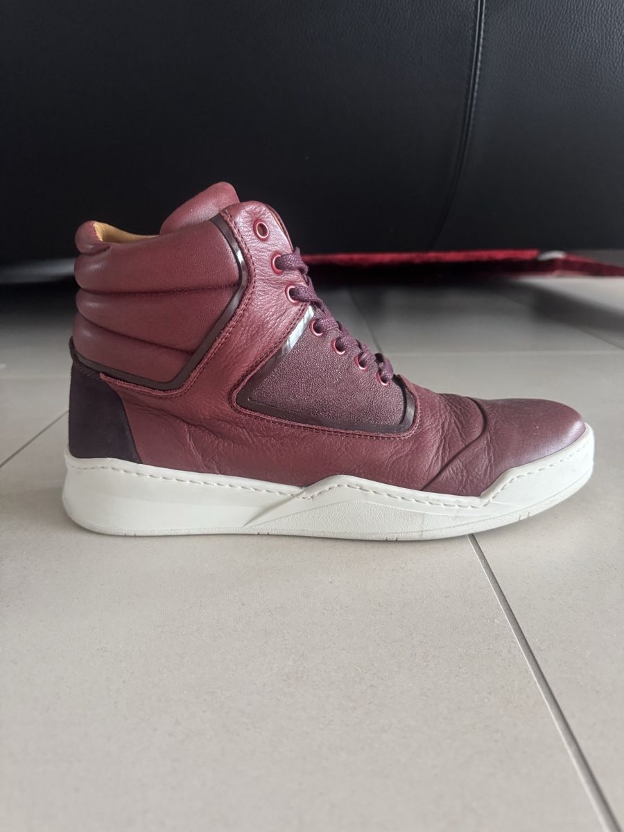 Navyboot Scarpe da uomo: Navyboot Bordeauxrot High-Top Sneakers, Grösse 45 – Usato da Zug venduto da zla_t2vr 1