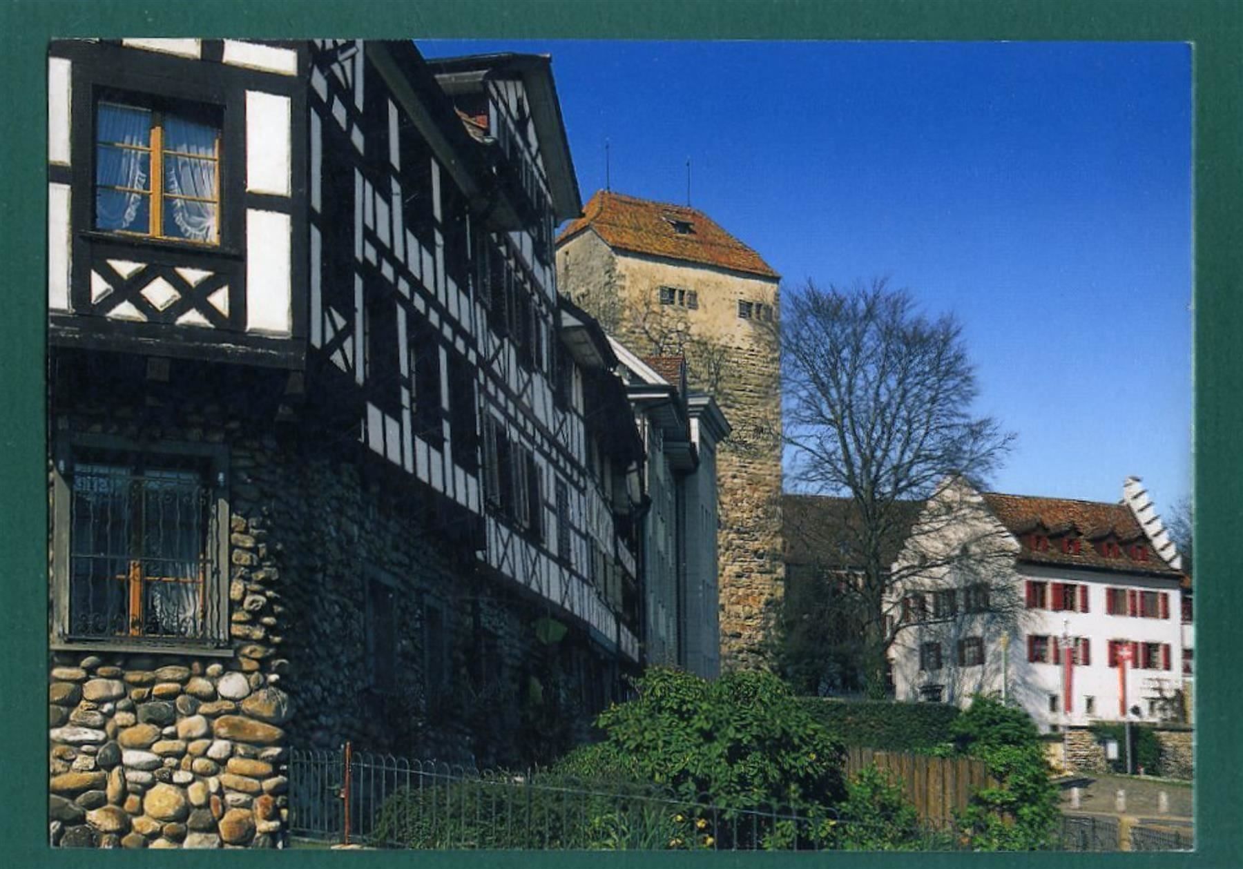 Cartoline postali: Arbon mit  Schloss, ungelaufen, Grossformat – Usato da Sargans venduto da Hausi1951