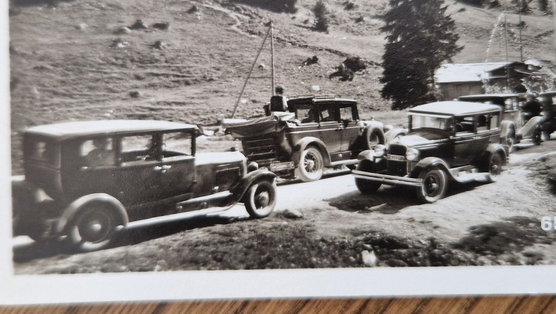Cartoline postali: Col de Pillon, Oldtimer 1933, v. Gsaad n. Bern – Usato da Ebikon venduto da Donar50 1