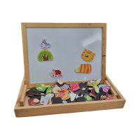 Whiteboard mit magnetischen Puzzles