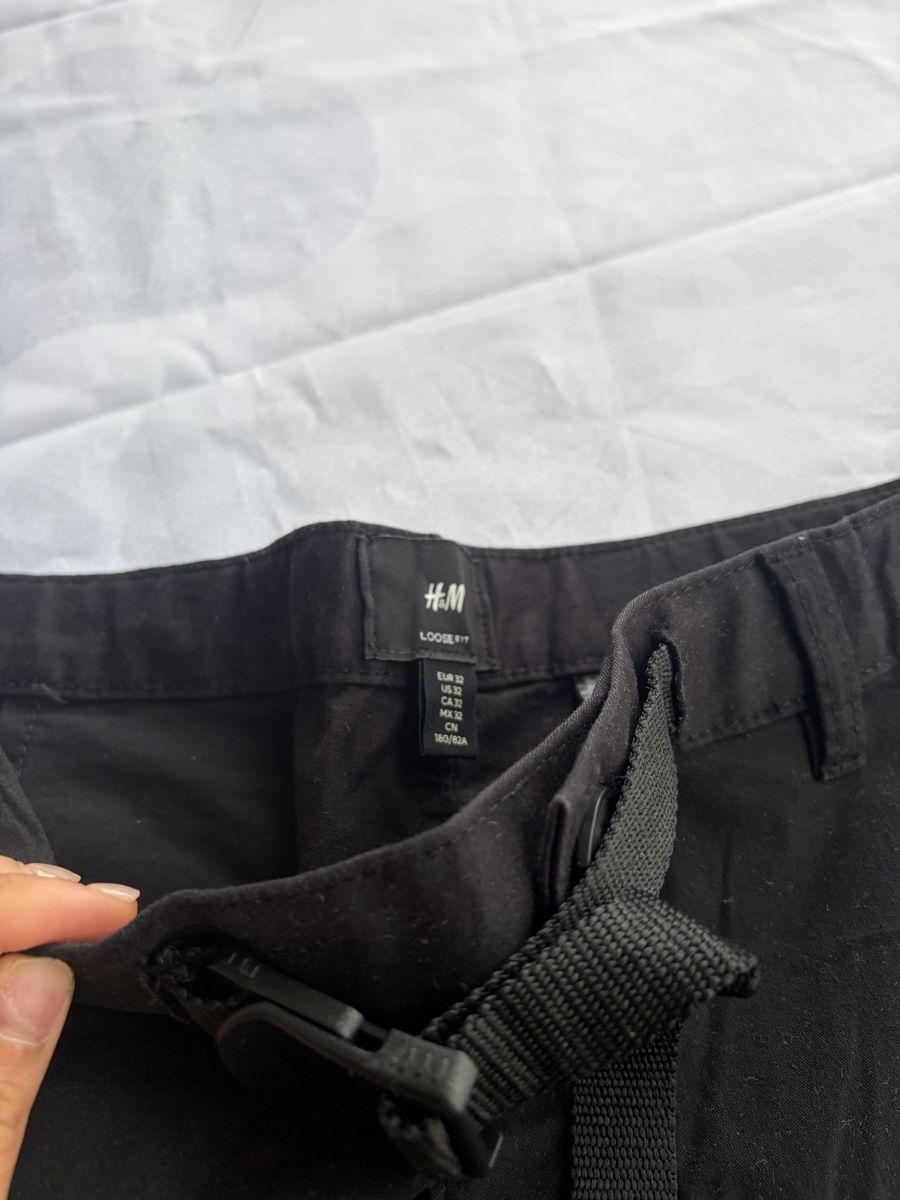 H&M Pantaloni: Cargo noir Homme H&M – Usato da Pully venduto da ari_78pk 5