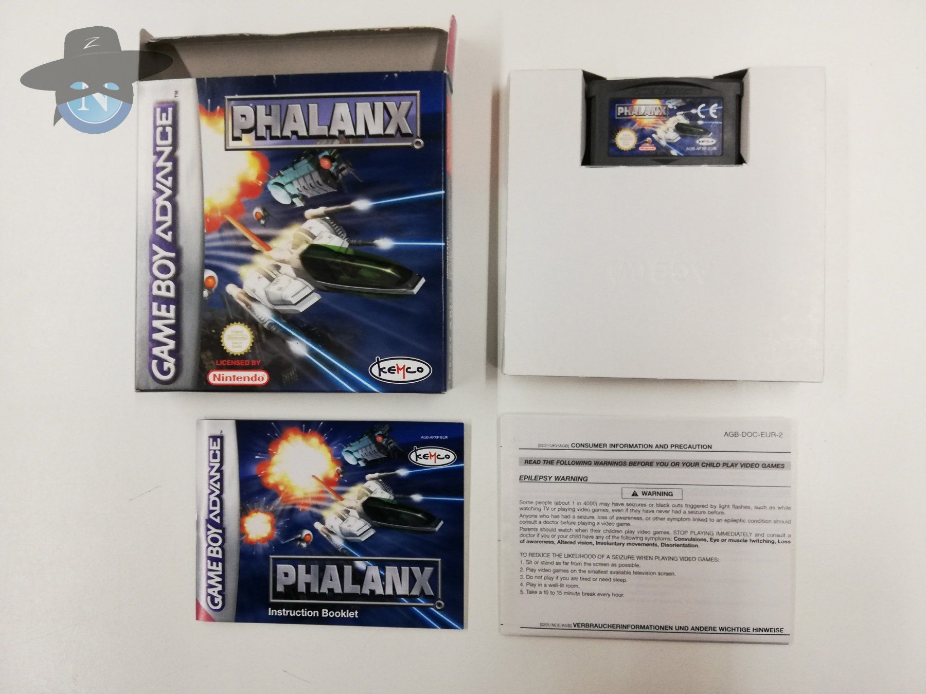 Nintendo Giochi: Phalanx / Nintendo Gameboy Advance GBA – Usato da St. Gallen venduto da zorro_dc 6