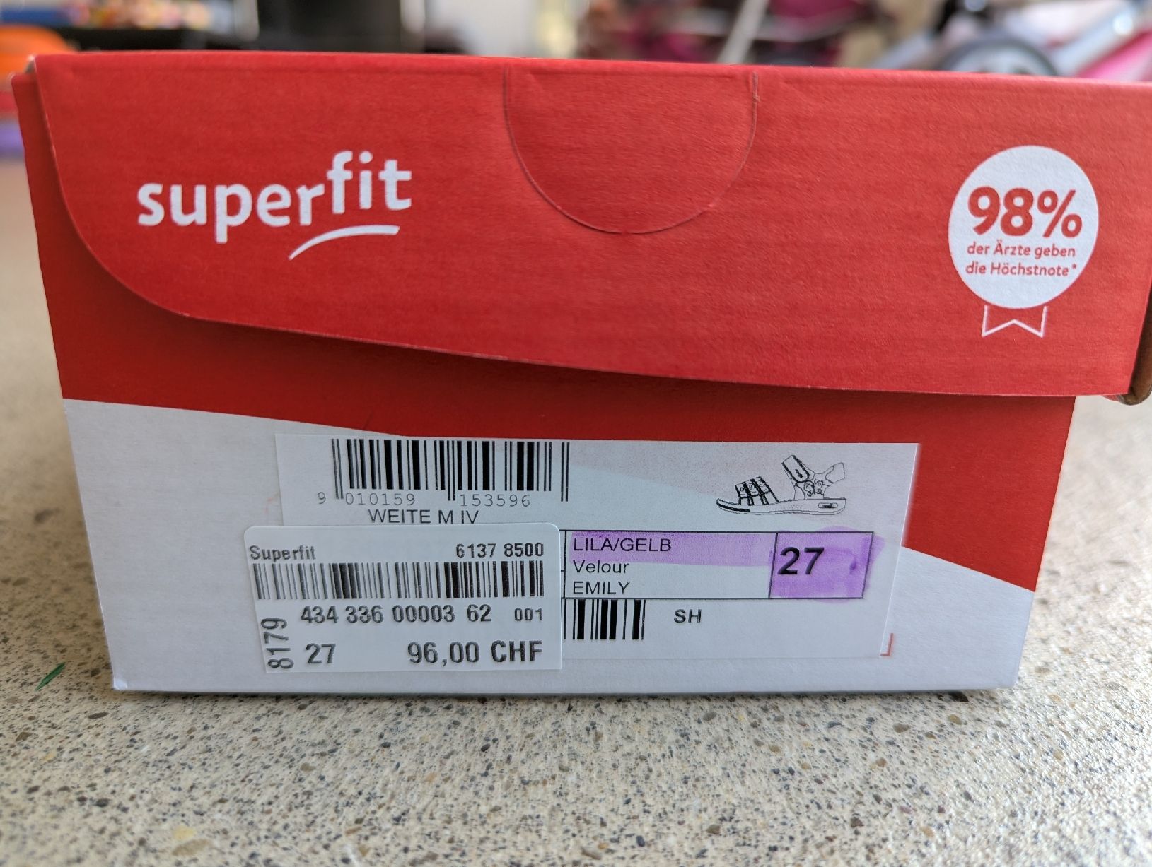 Superfit Schuhe für Jungen: Superfit Sandalen, Gr. 27 – Gebraucht aus Gebenstorf von samsa135 3