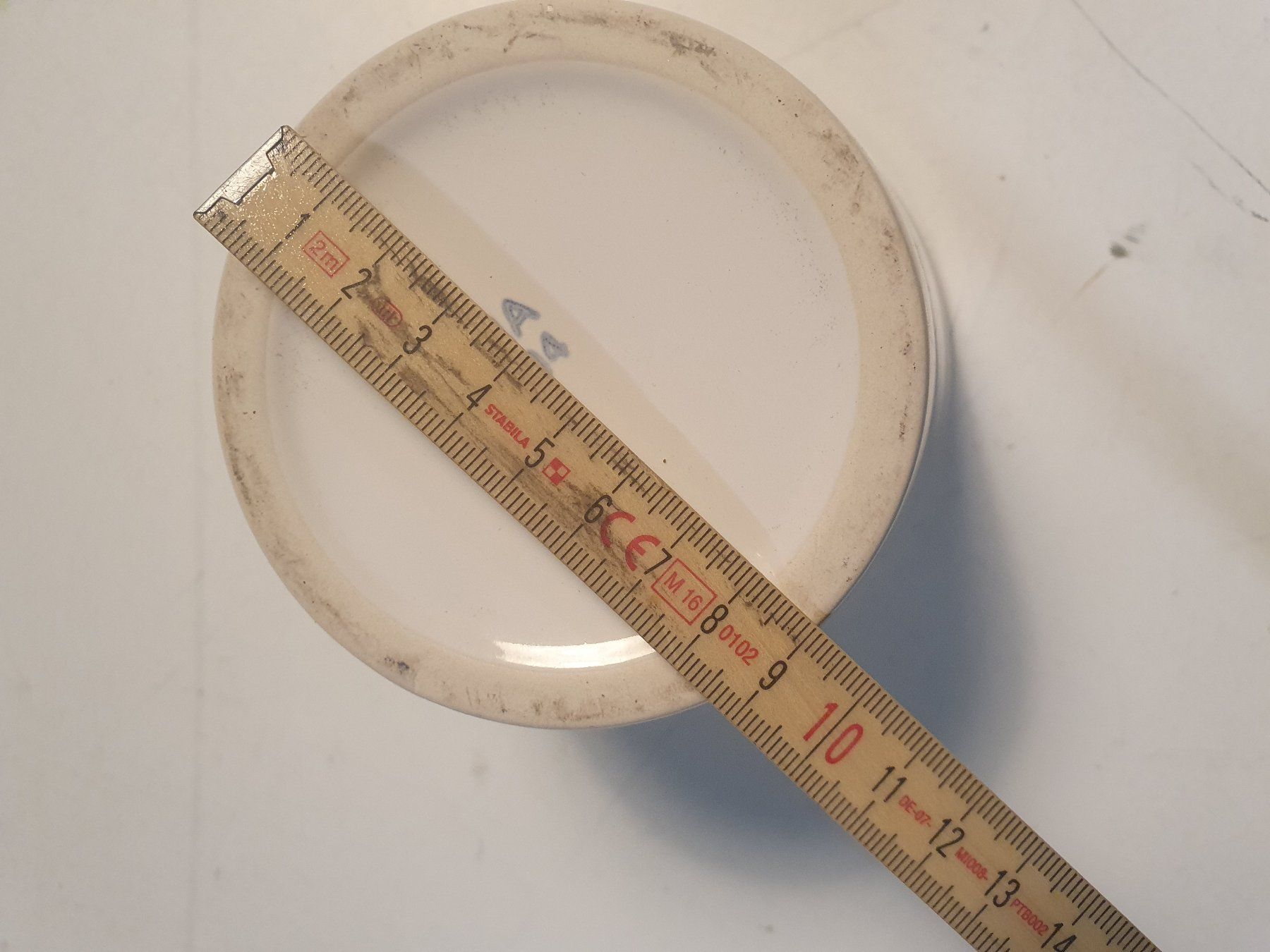 Blumentöpfe: Cachepot konisch weiss 13 x 10.5 cm – Gebraucht aus Zürich von loosebone 4