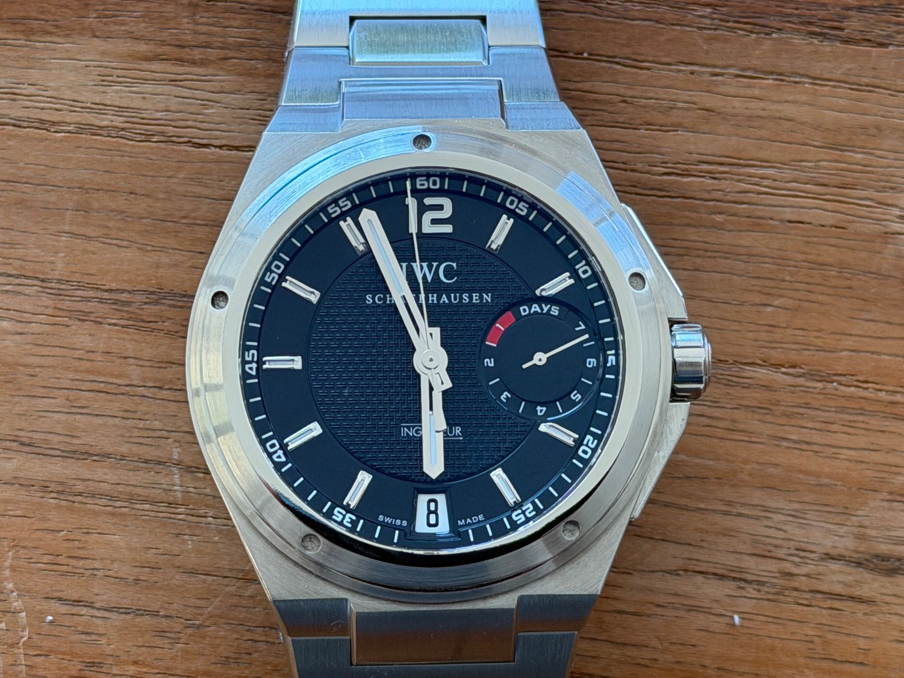 IWC Orologi: IWC Big Ingenieur Stahl 45.5mm fullset – Usato da Aarau venduto da trader1000 1