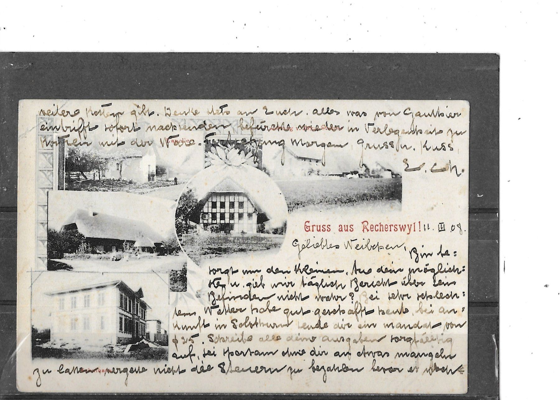 Cartes postales: SO Gruss aus Recherswil 1908 – D'occasion à Schocherswil par Wilare