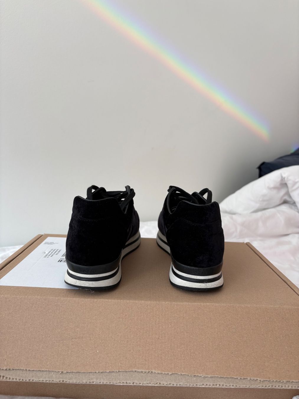 Hogan Scarpe da donna: Hogan baskets noir velvet 41 – Usato da Vésenaz venduto da ilomd 3