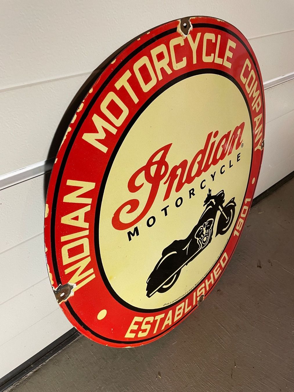 Indian Motorcycle Insegne: Email Schild INDIAN Motorcycle – Usato da Ettingen venduto da Donald4107 1