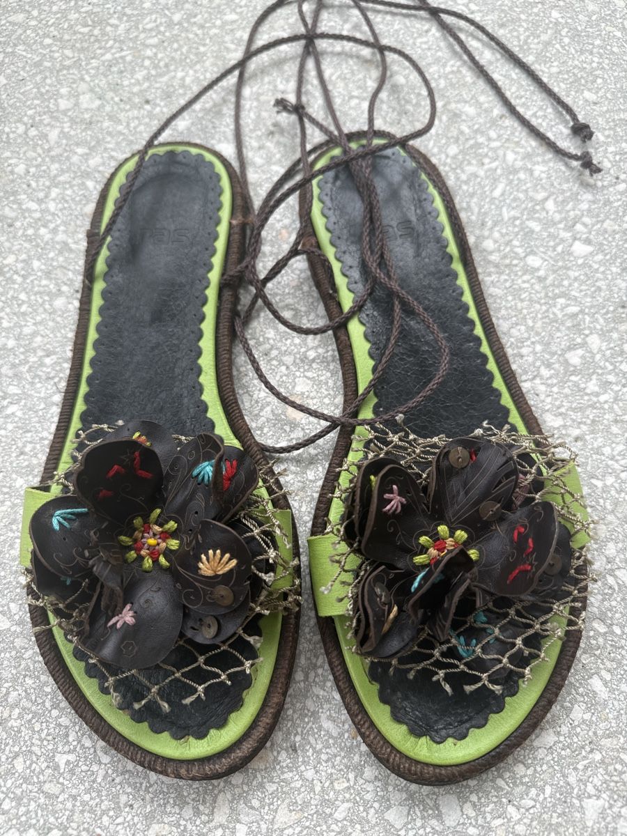 Damenschuhe: RAS Sandalen Leder Gr. 40 – Neu (gemäss Beschreibung) aus Brütten von Rod816