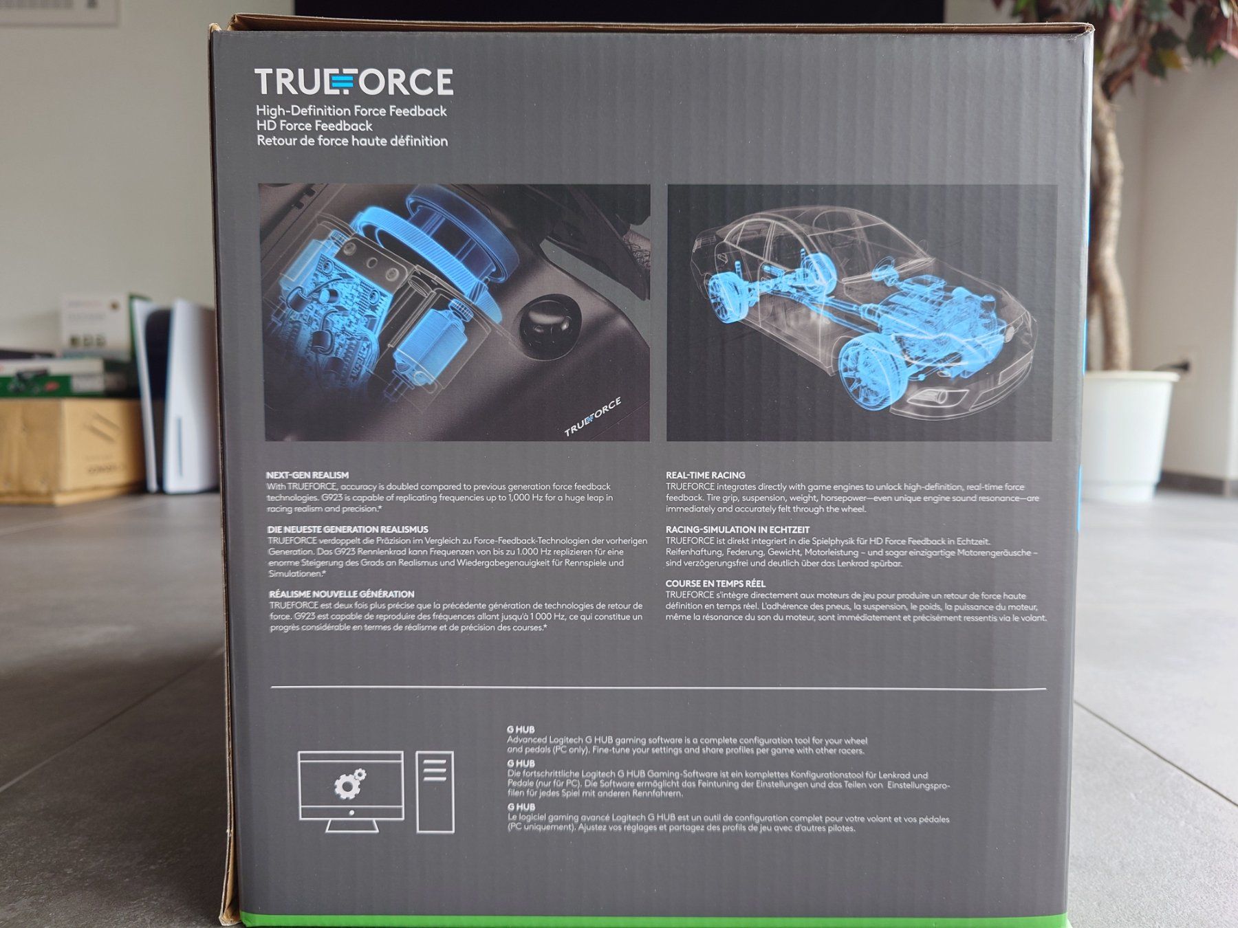 Logitech Controller: PC-Lenkrad + Pedale Logitech G923 – Usato da Bubendorf venduto da tob_w8qz 3