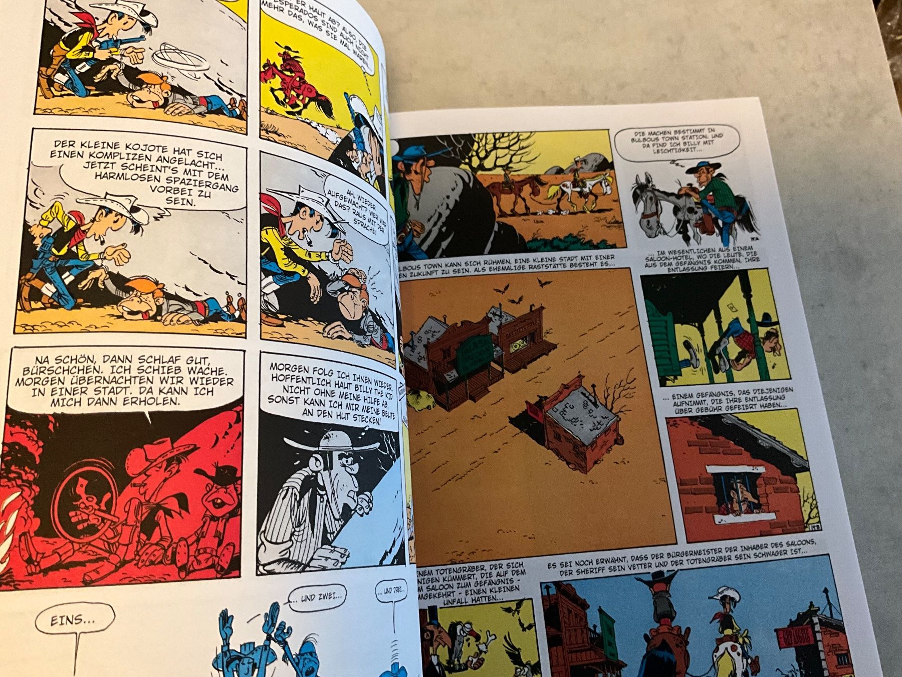 Fumetti: Lucky Luke Comic "Die Eskorte" Band 44 – Usato da Agriswil venduto da Ueli03 2