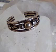 OHRKLEMME ZEHENRING SILBER 925