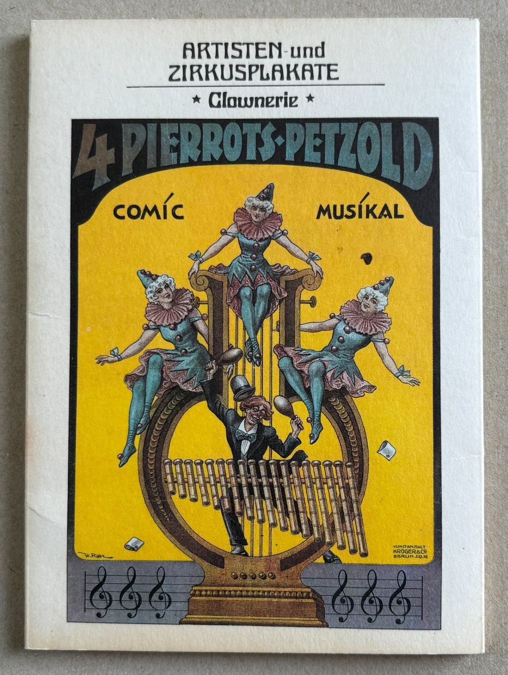 Cartoline postali: CLOWN ANSICHTSKARTEN 12 STÜCK NEU – Usato da Ostermundigen venduto da Wyatt-Earp 1