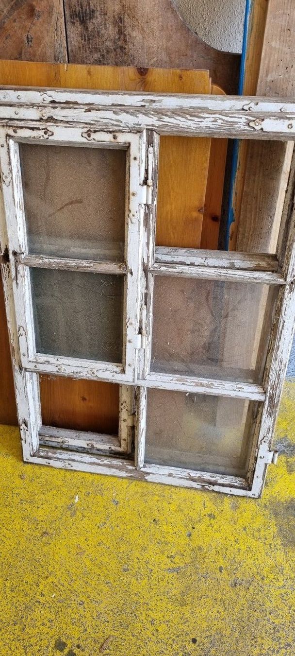 Finestre: Verschiede alte Fenster Deko Spiegelfenster – Usato da Flums venduto da Flumsantik 2