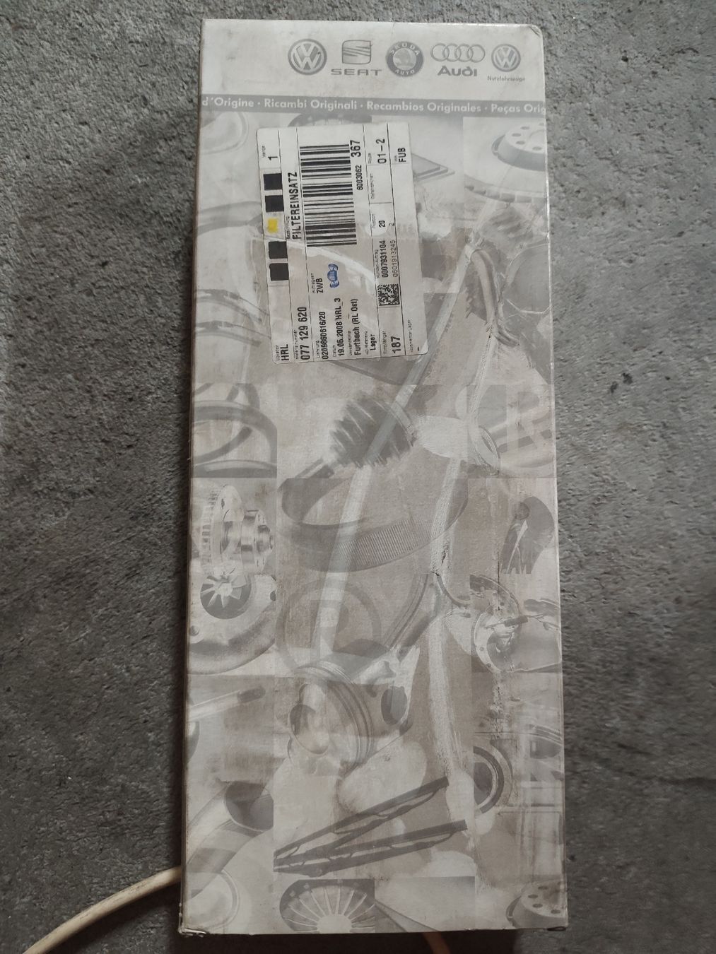 Audi Tutti pezzi di ricambio auto: Luftfilter Audi 100 S4/S6 077 129 620 neu – Nuovo e nell'imballaggio originale da Rebstein venduto da andi322 1