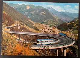 AIROLO Strada del San Gottardo, Bus