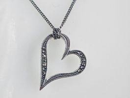Herz Silber Kette