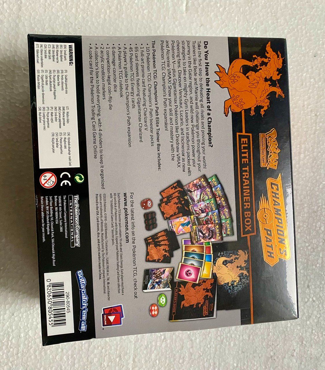 Pokémon Carte collezionabili: POKEMON CHAMPIONS PATH ELITE TRAINER BOX – Nuovo e nell'imballaggio originale da Matzendorf venduto da SwissMagicKarten 1