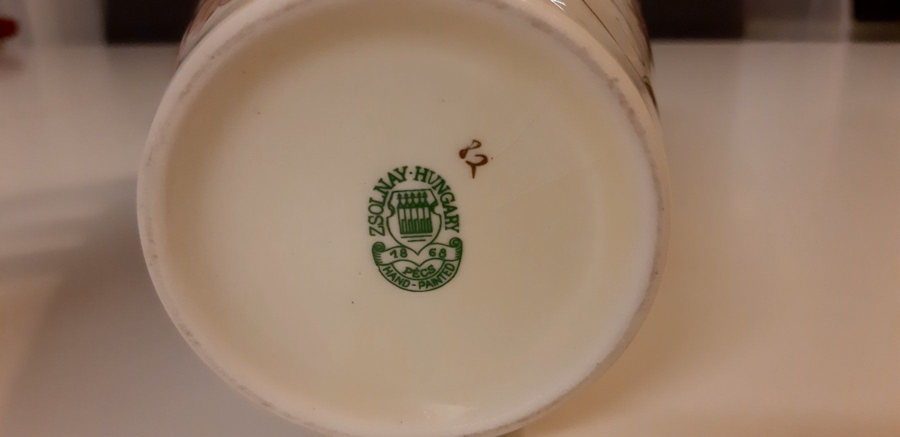 Zsolnay Vasi & Recipienti: Zsolnay Porzellanvase – Nuovo (secondo la descrizione) da Nussbaumen AG venduto da andrasbandi 3