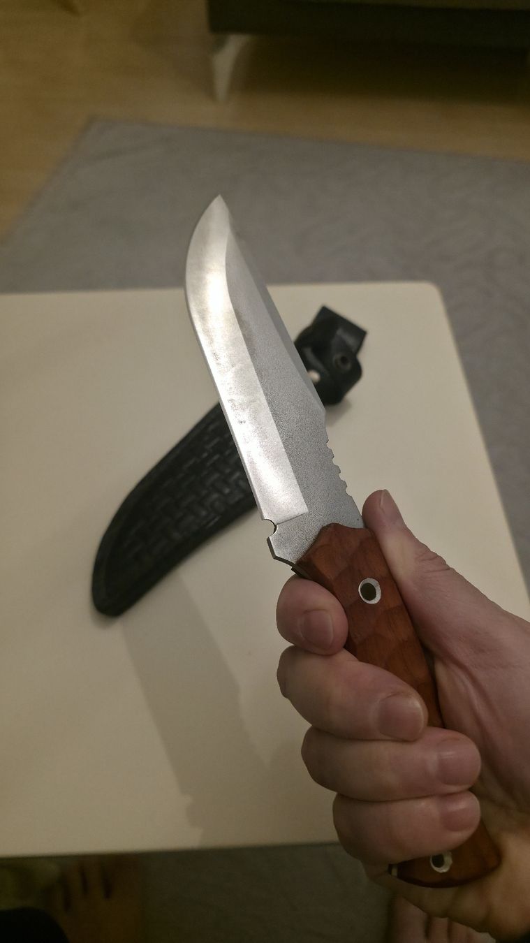 Accessori: Jagdmesser / Lederscheide, – Nuovo e nell'imballaggio originale da St. Margrethen SG venduto da Duezenli61 4