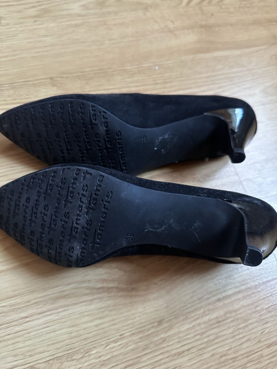 Tamaris Damenschuhe: Tamaris Pumps Heels schwarz Gr 39 – Gebraucht aus Münsingen von Secondhand89 2